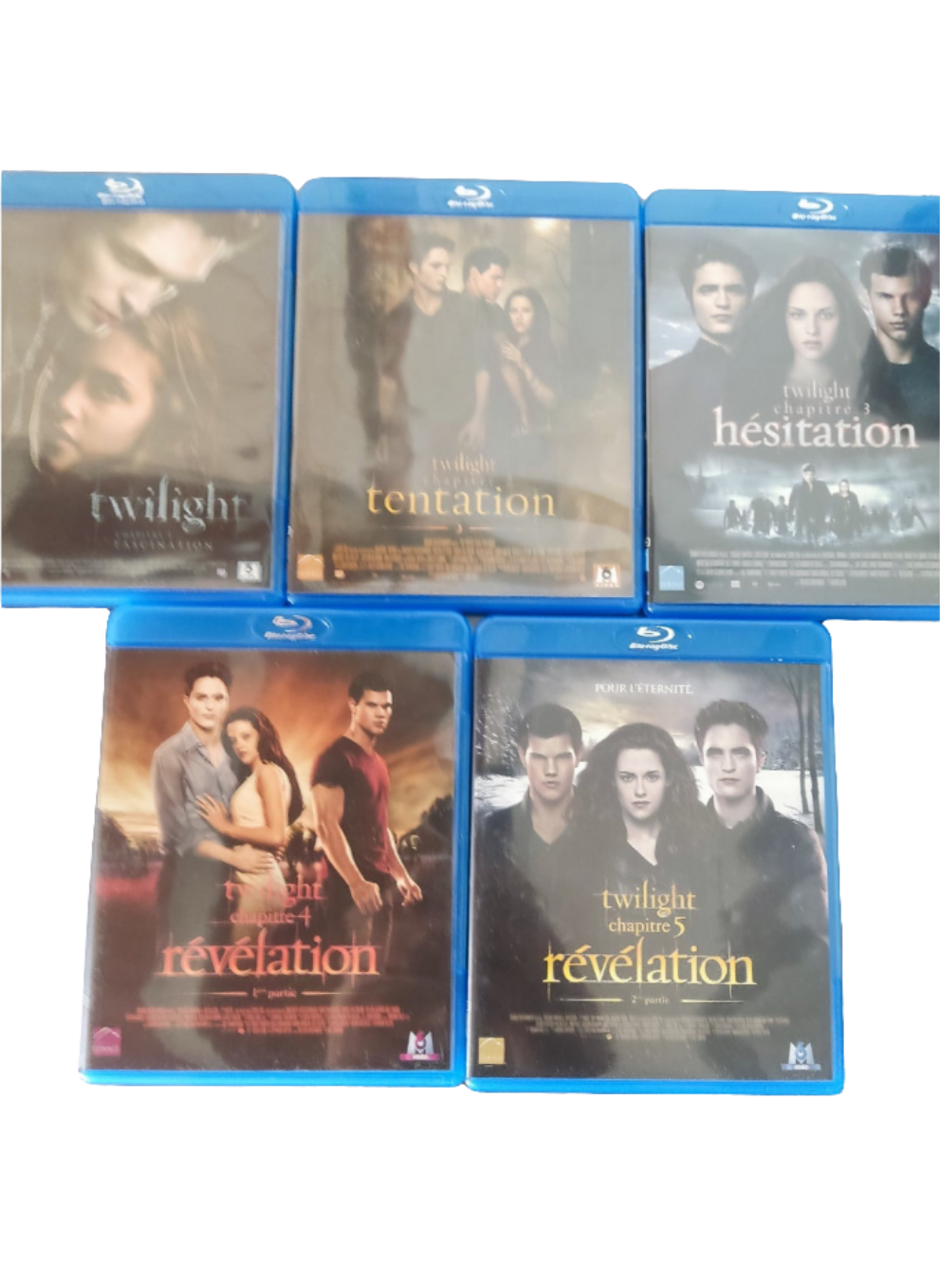 Intégrale de la Saga Twilight en Blu-ray