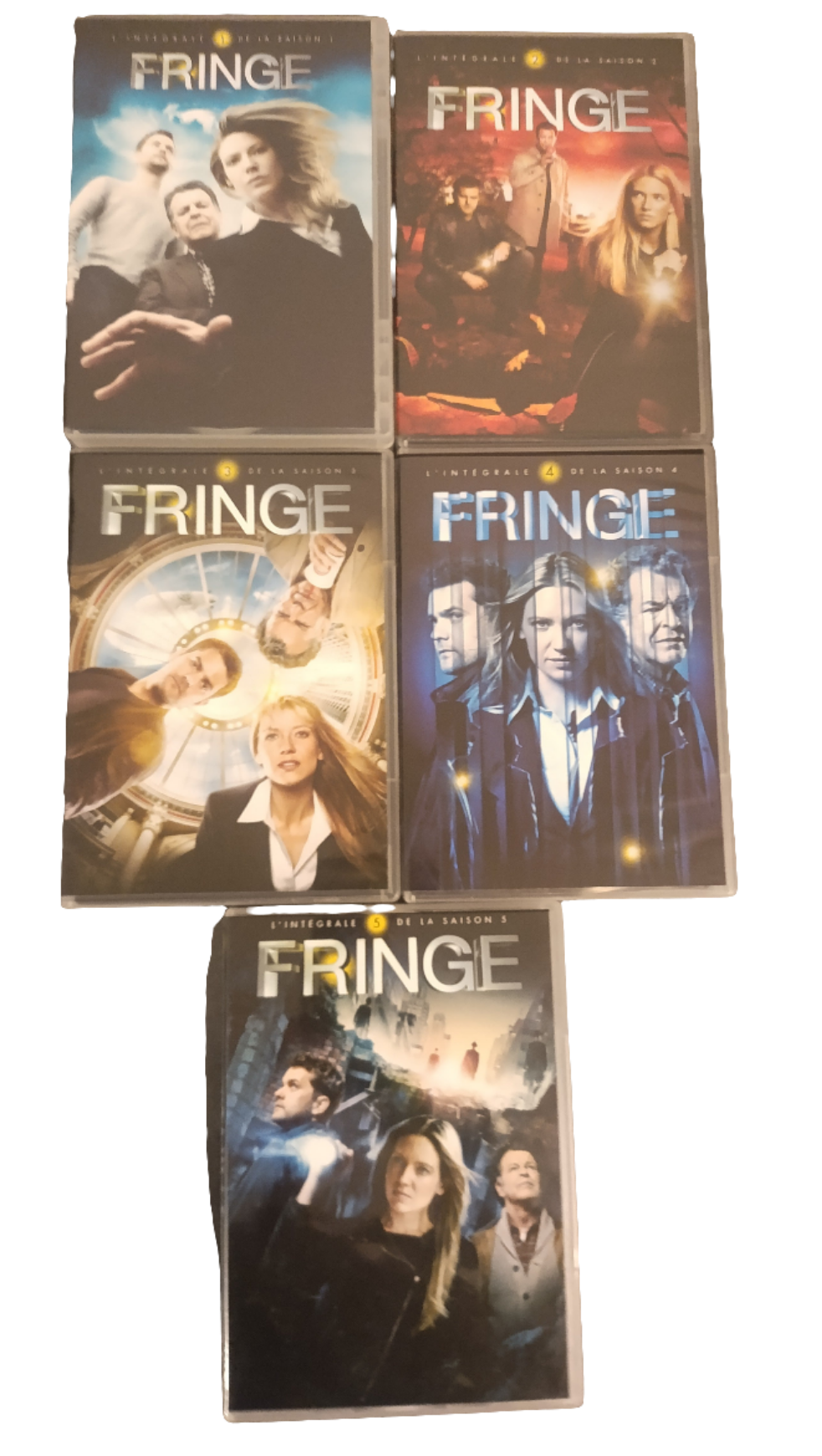 Intégrale de la série Fringe en DVD