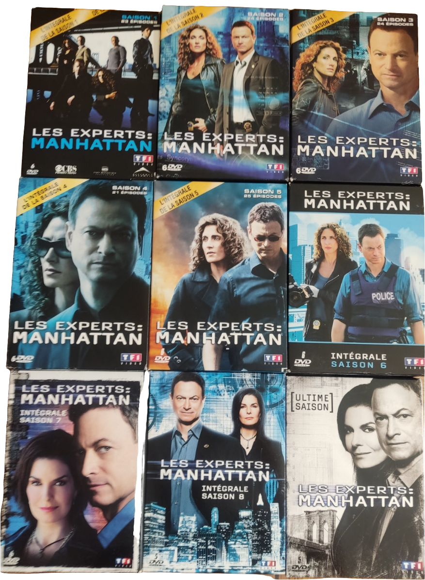 Intégrale les Experts Manhattan en DVD