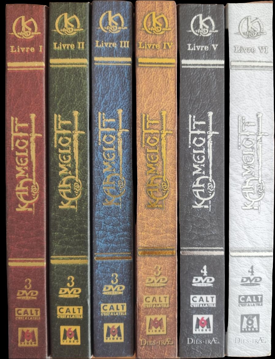 Intégrale de la série Kaamelott en DVD