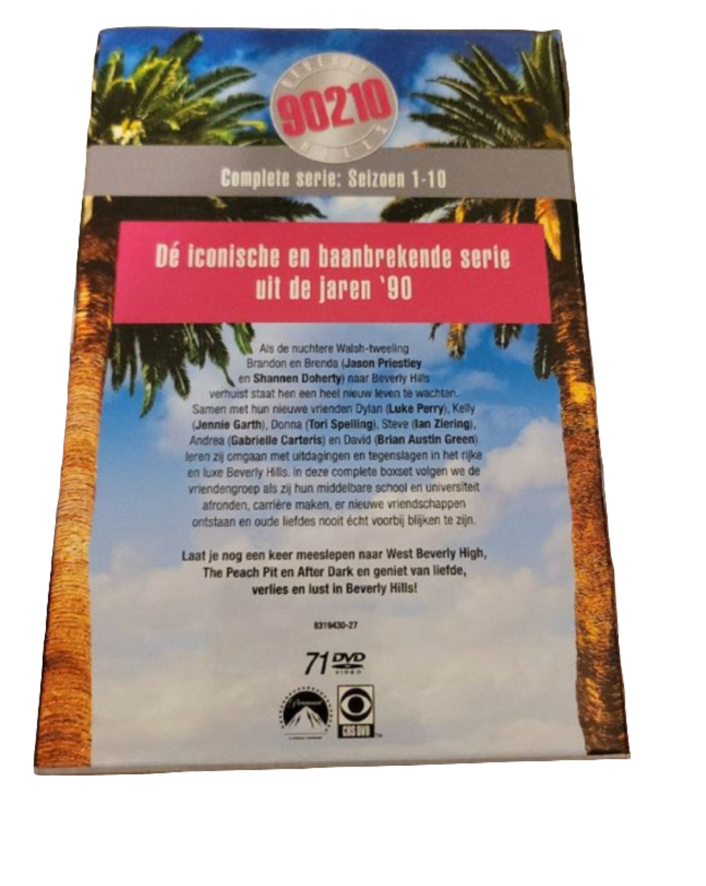 Intégrale Beverly hills en DVD- les 10 saisons en anglais