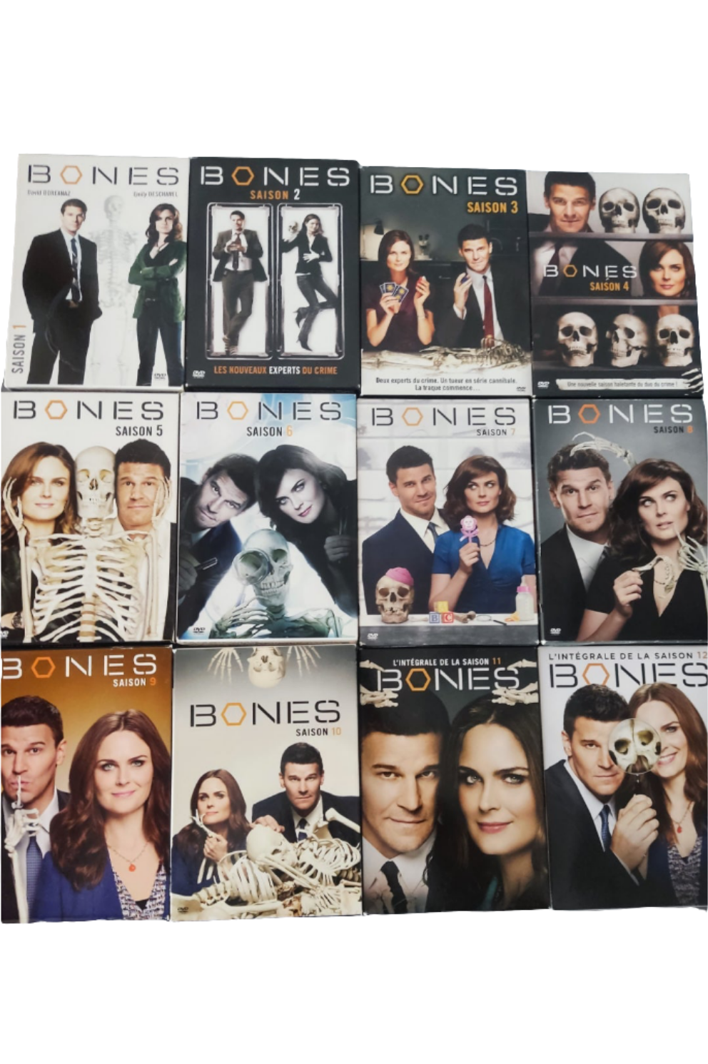 Intégrale Bones en DVD