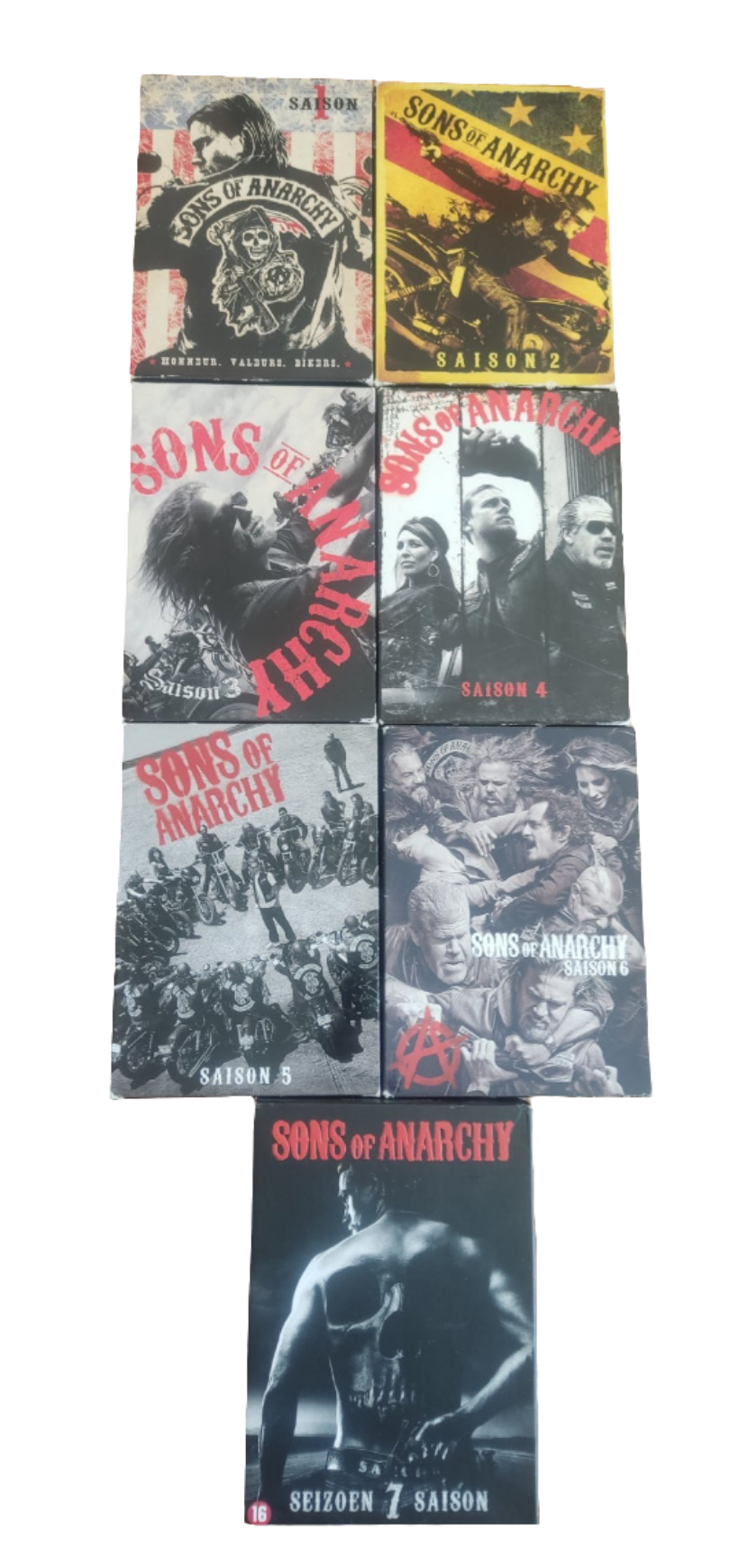 Intégrale Sons of Anarchy en DVD