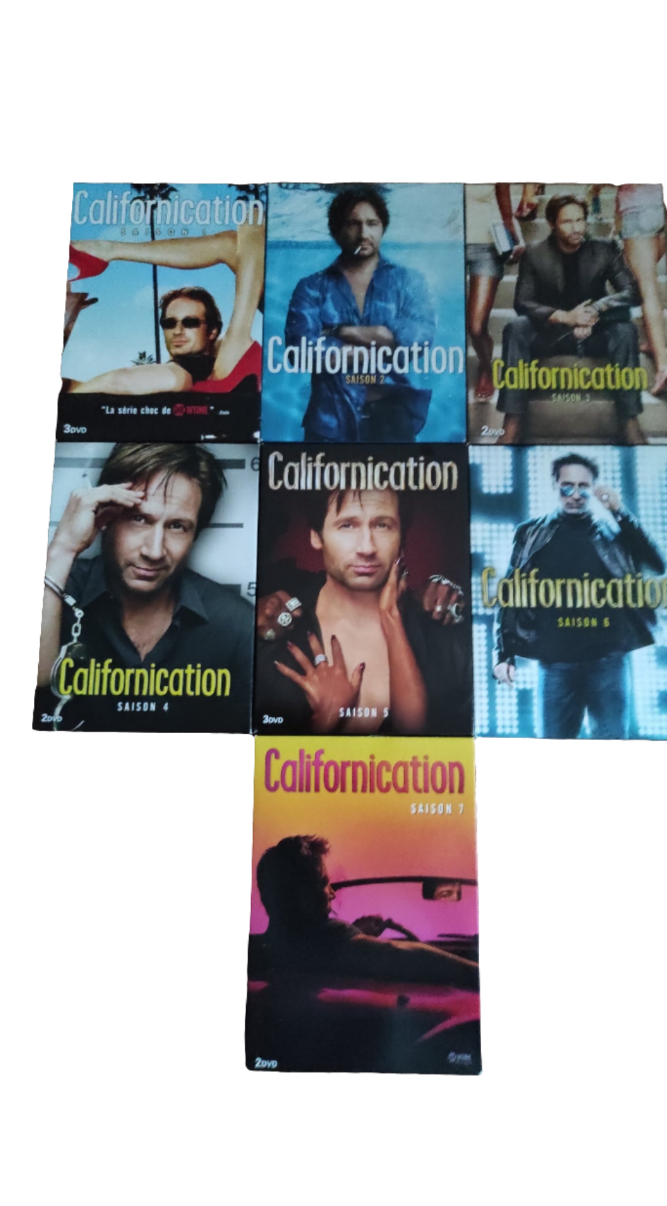 Intégrale Californication en DVD