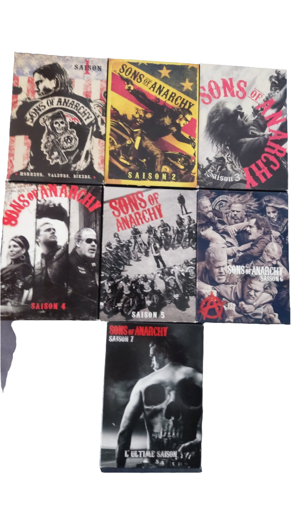 Intégrale Sons of anarchy en DVD