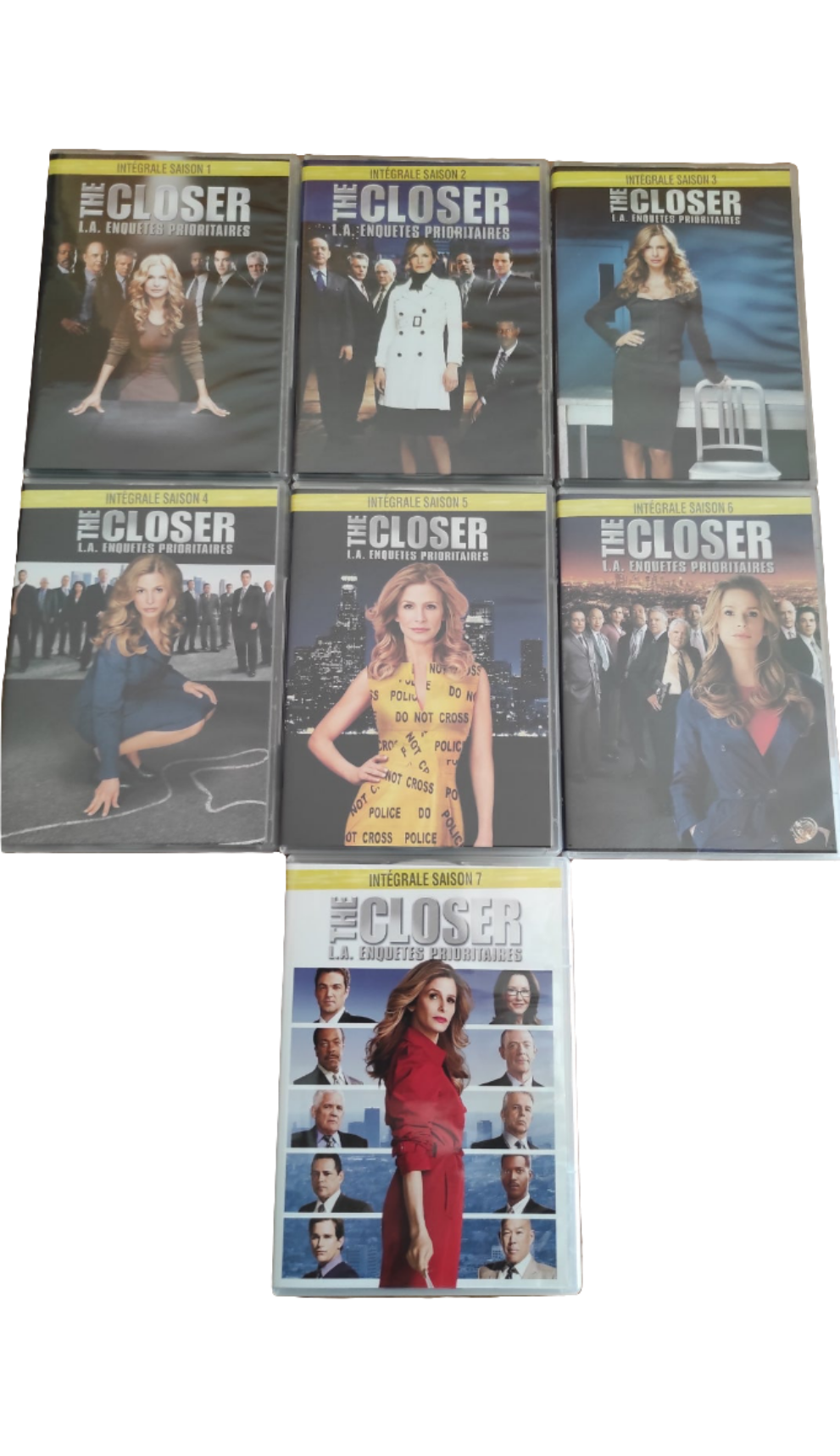 Intégrale de la série The Closer en DVD