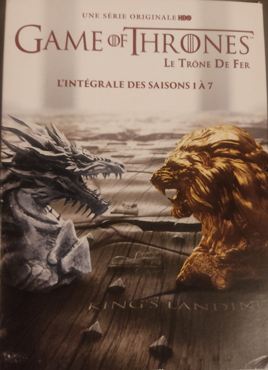 Coffret DVD Game of thrones