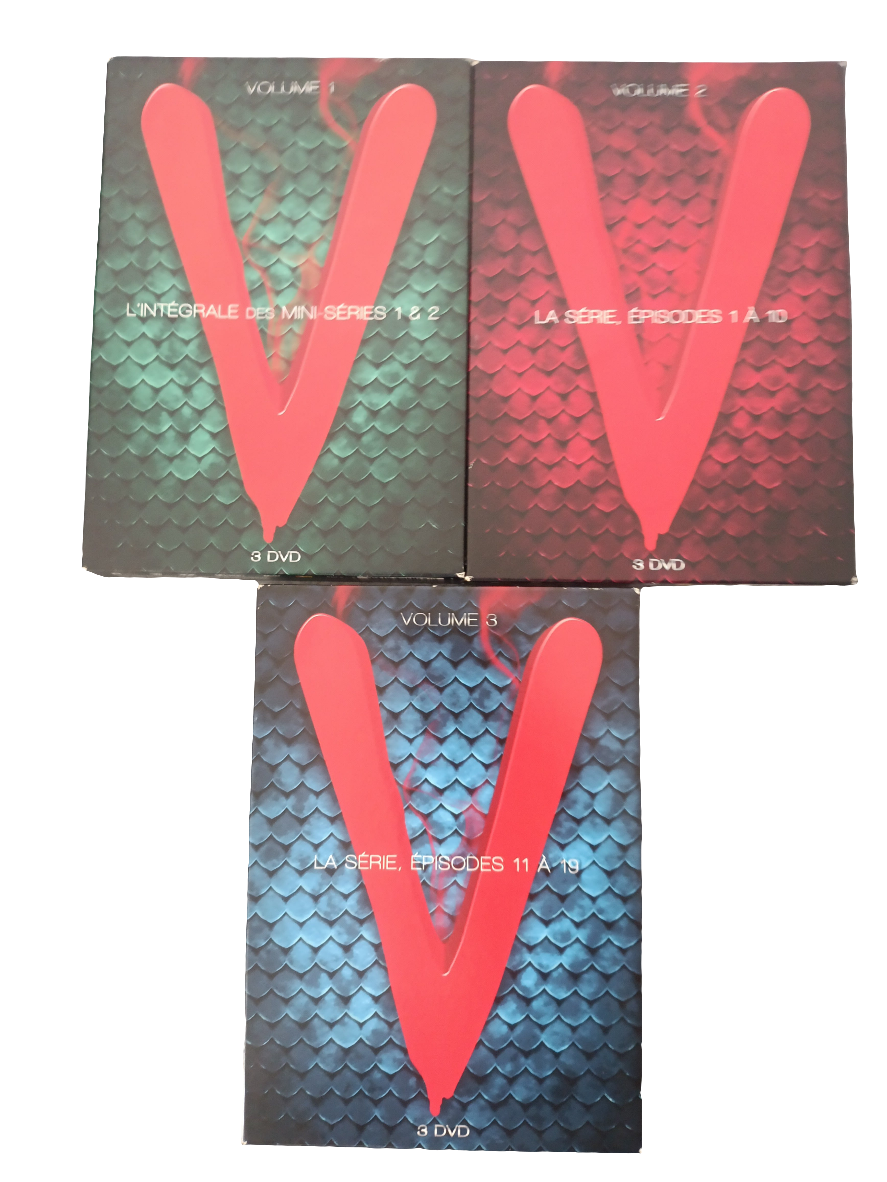 Intégrale de la série V de 1984- 3 coffrets DVD- audio en français