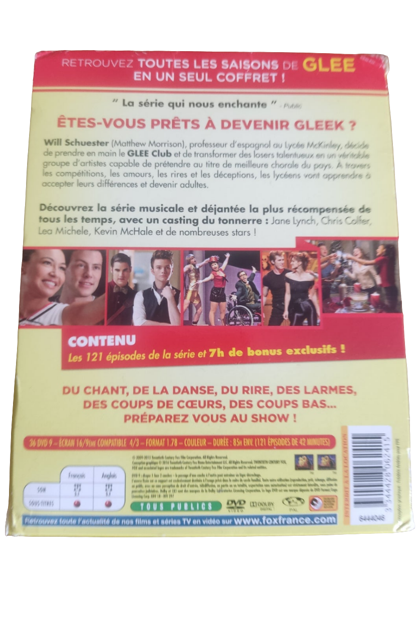 Intégrale de la série Glee