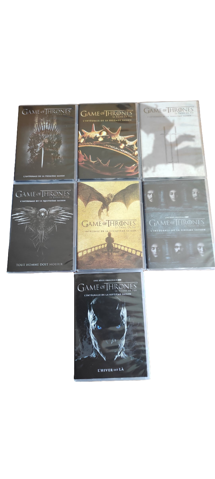 La série Game of thrones en DVD