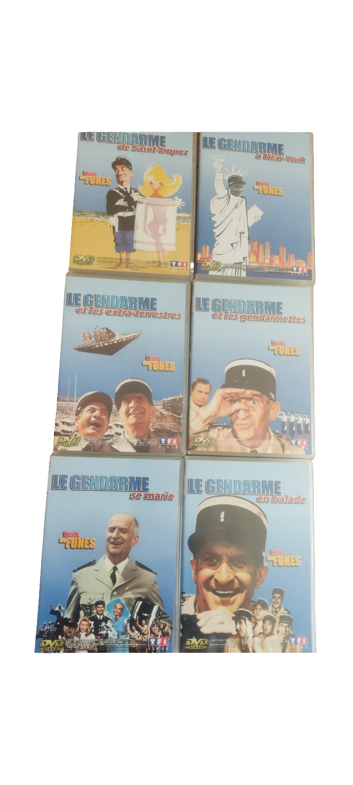 Intégrale les gendarmes de Saint-Tropez en DVD