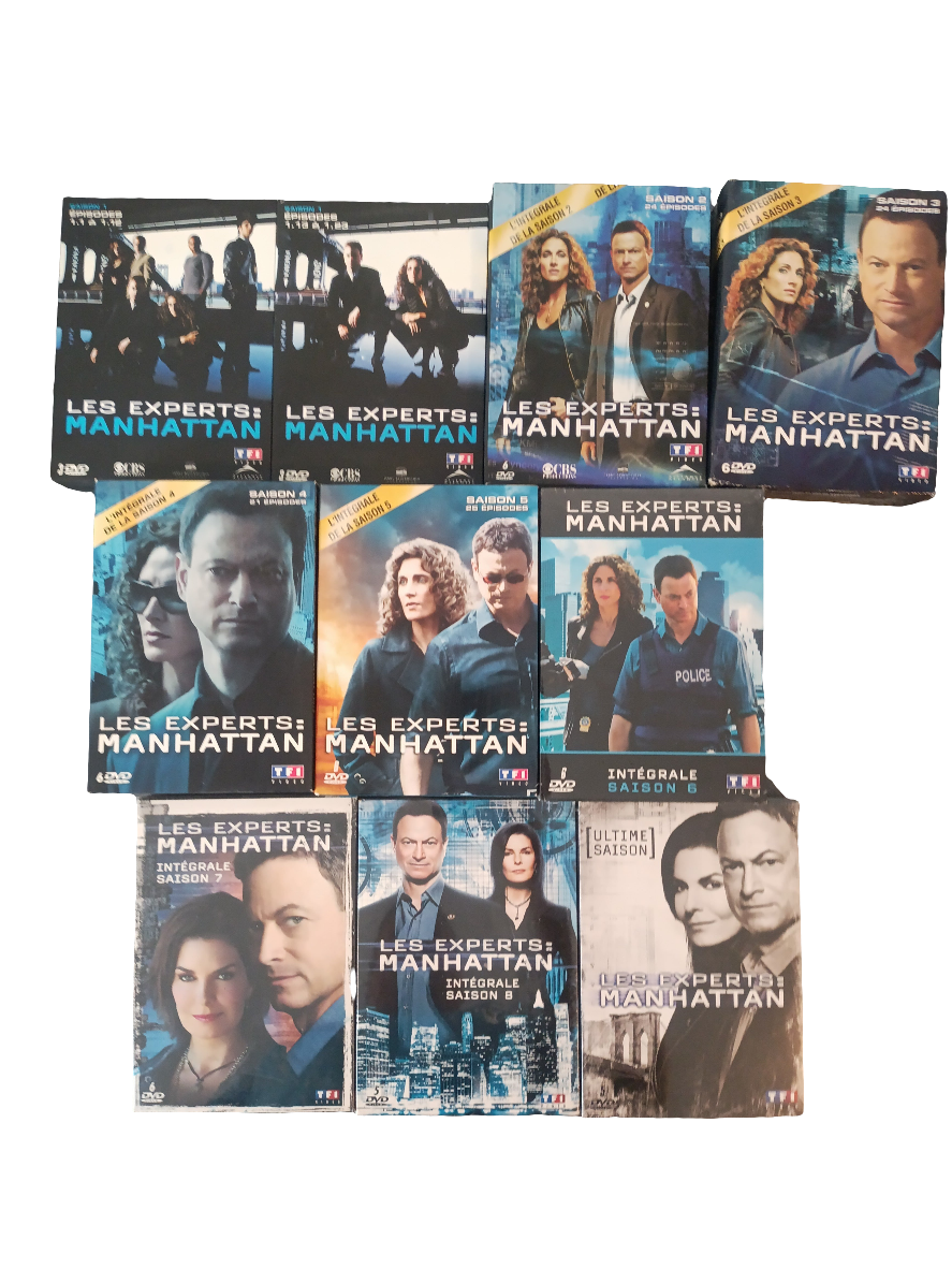 Intégrale les experts Manhattan en DVD