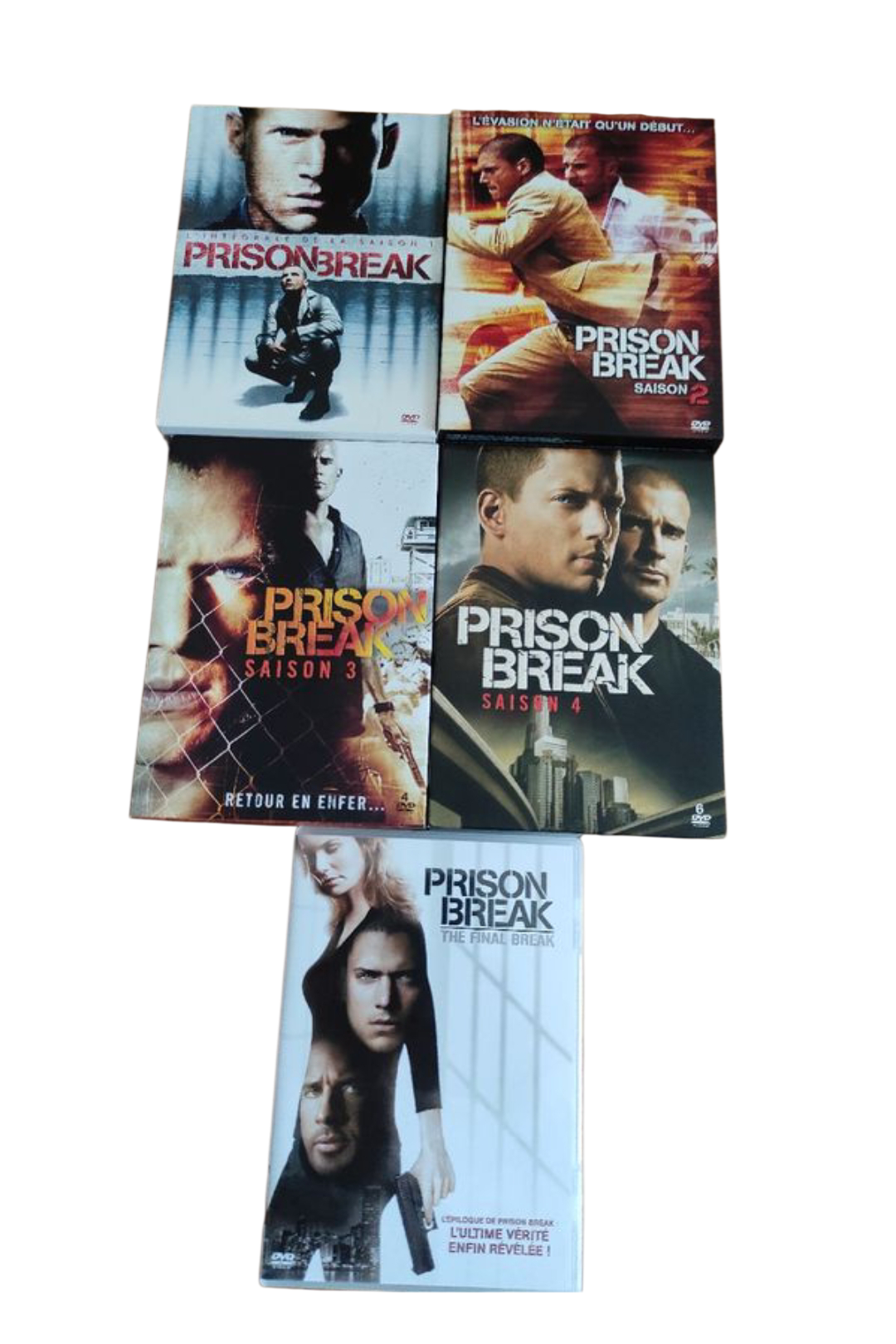 La série prison break en DVD
