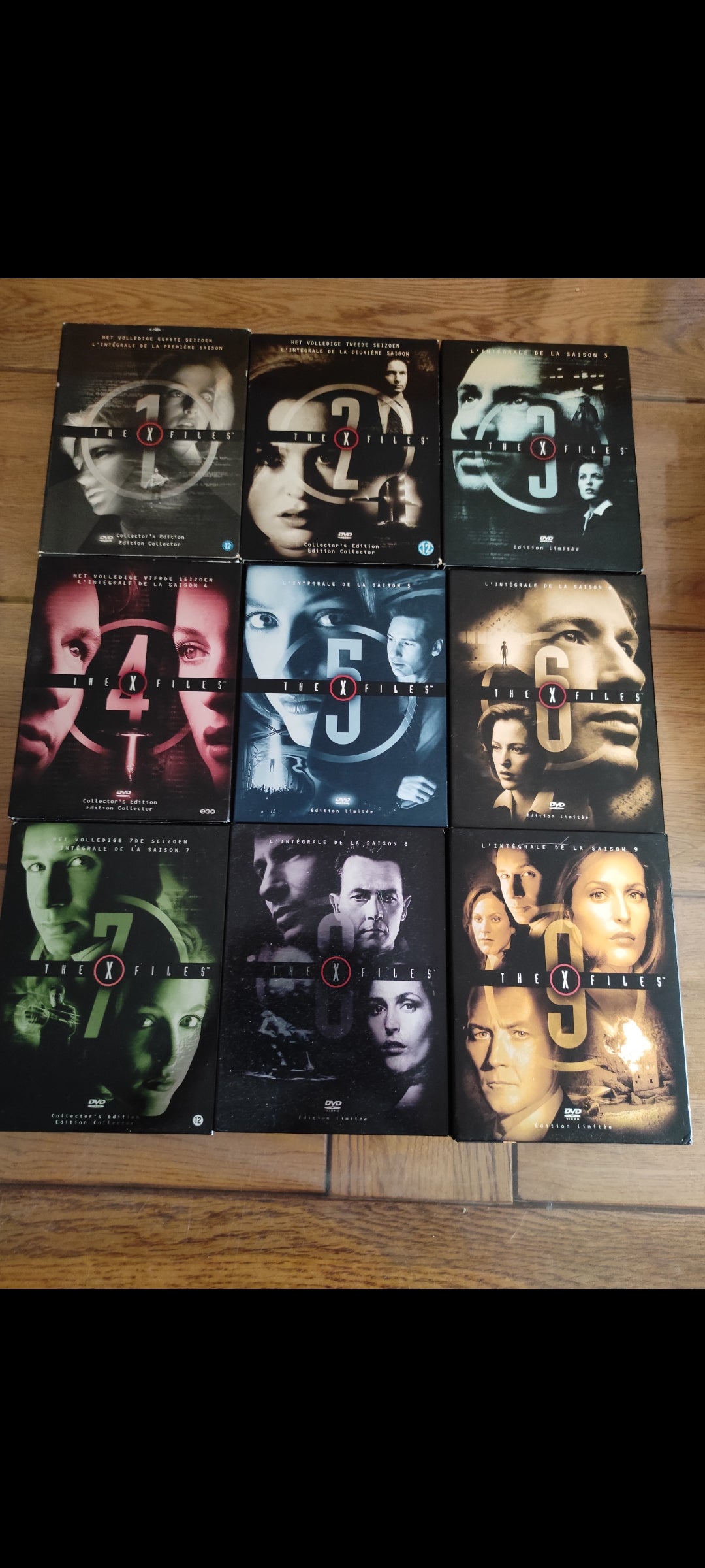 La série X-Files en DVD