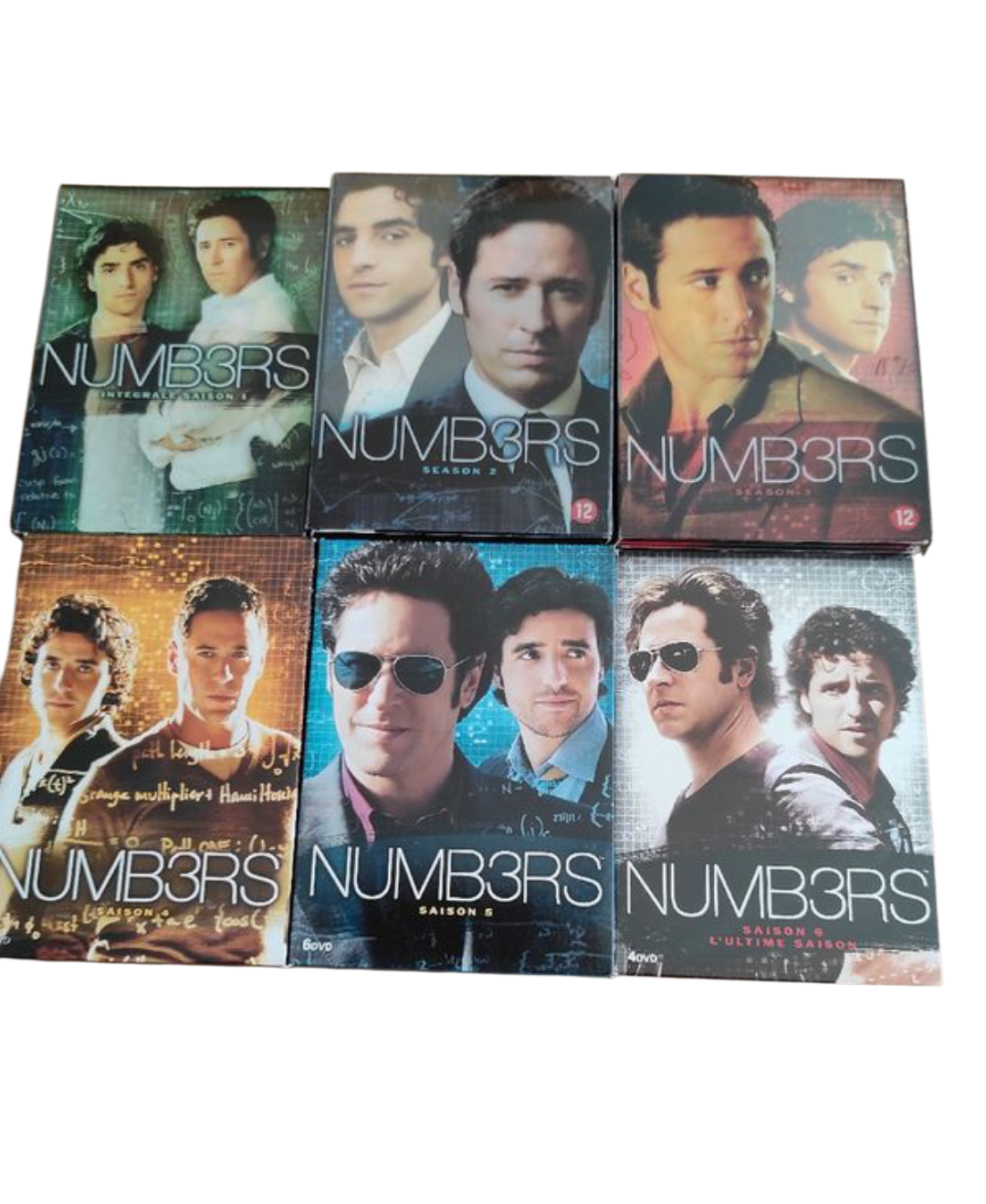 Intégrale de la série Numbers en DVD