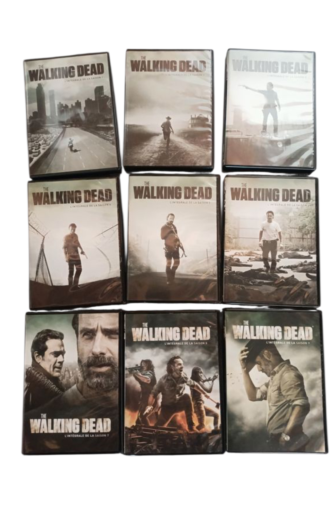 La série the walking Dead en DVD