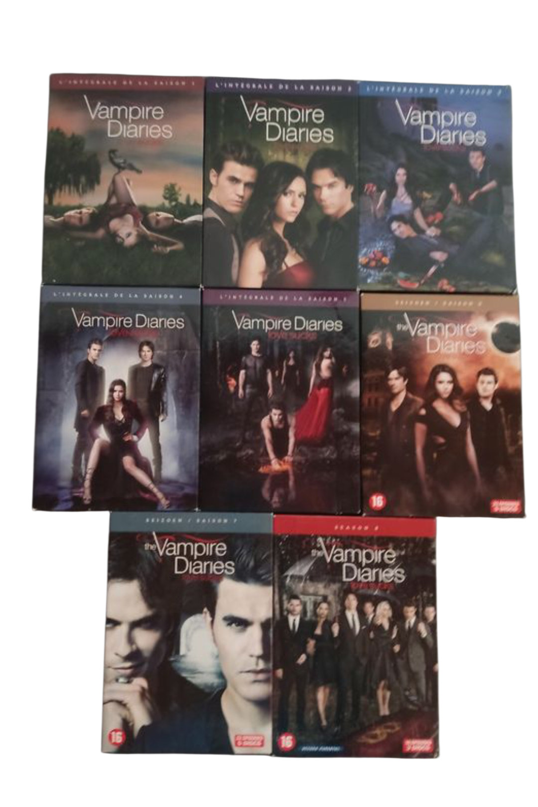 Intégrale The vampire diaries en DVD